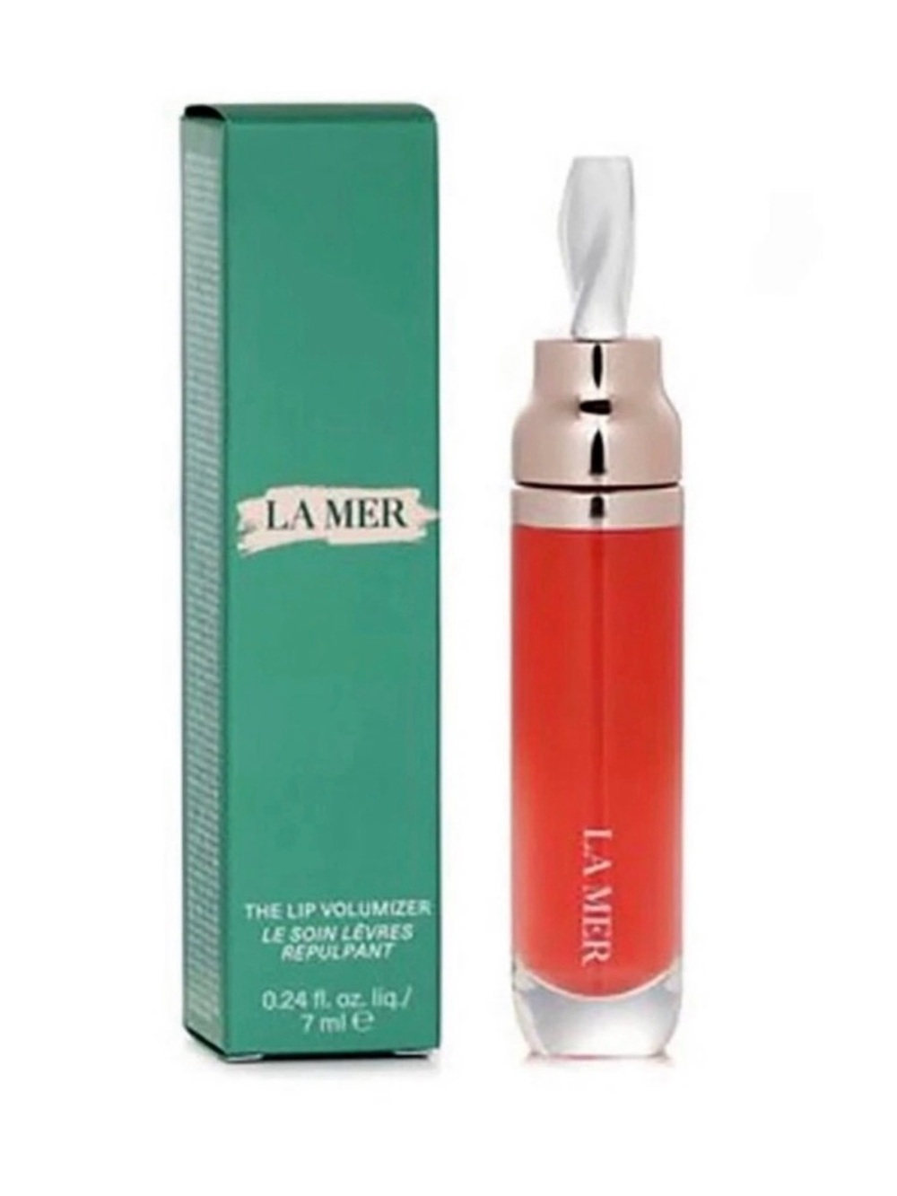 La Mer ‘The Lip Volumizer’ Plumping Lip Gloss in Sheer Coral 20